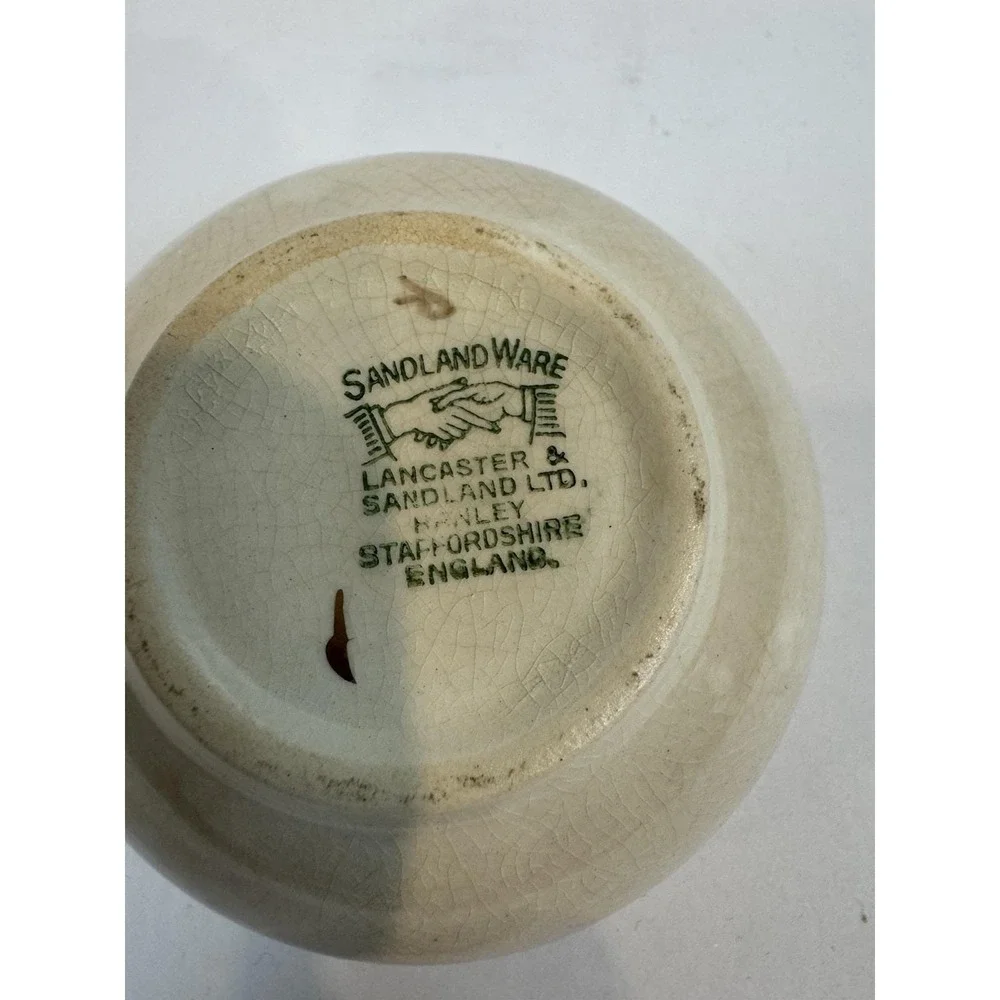 Lancaster & Sandland Sandland Ware Ye‎ Olden Days Round Trinket Bowl, England